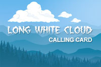 Long White Cloud Calling Card