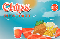 Chips Phone Card $10 - International Calling Cards